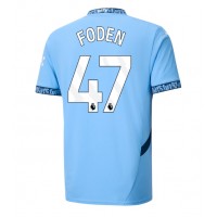 Manchester City Phil Foden #47 Hemmatröja 2024-25 Korta ärmar